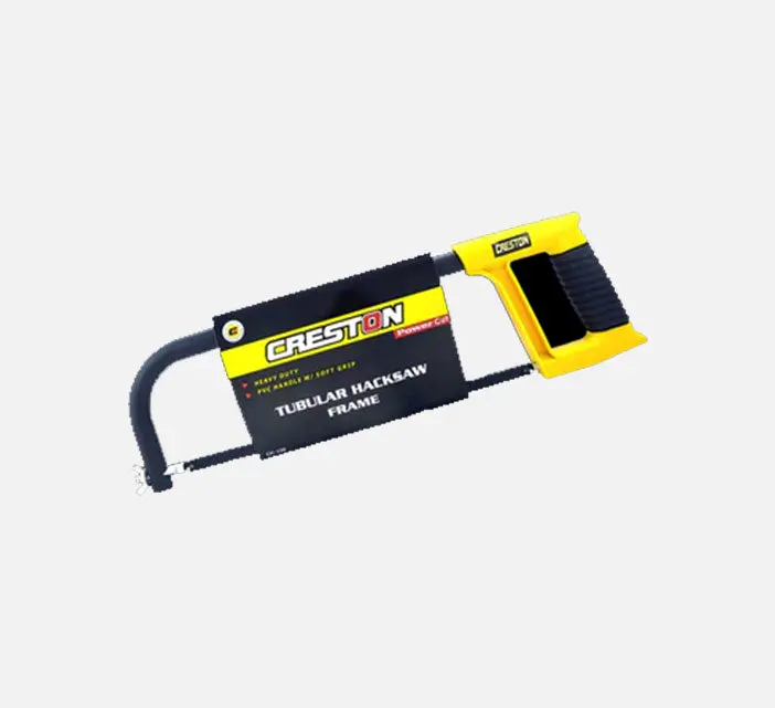 Creston Heavy-Duty Hacksaw Frame – Pvc-Grip Design For Comfort And Control 1