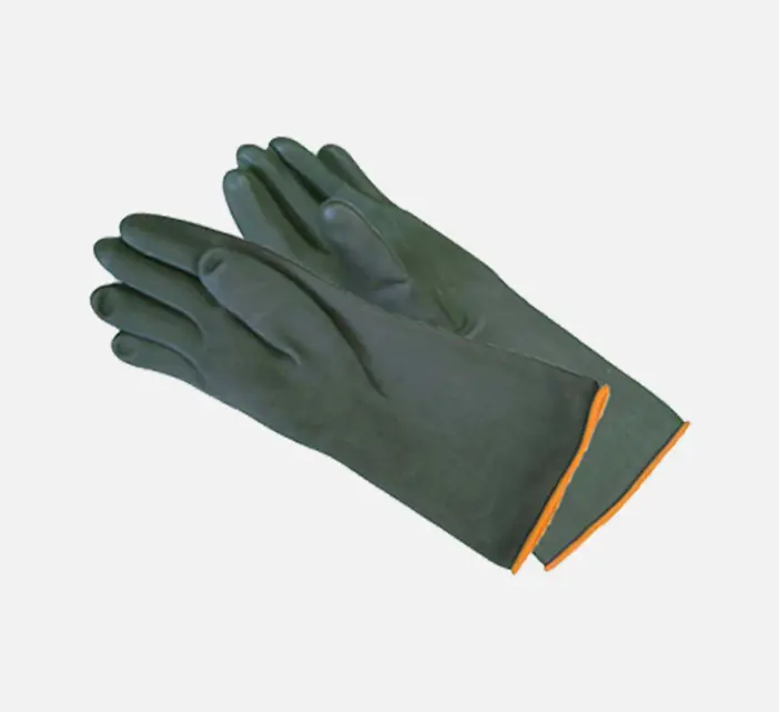 Creston Industrial Chemical-Resistant Rubber Gloves 1
