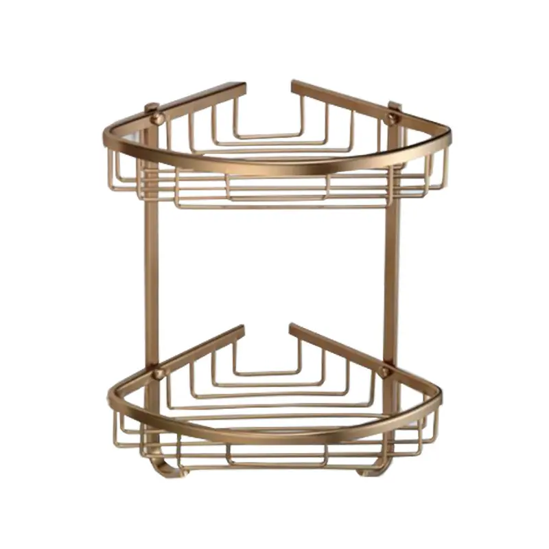 Cuivre Corner Bath Or Shower Basket – Trendy Taps 1