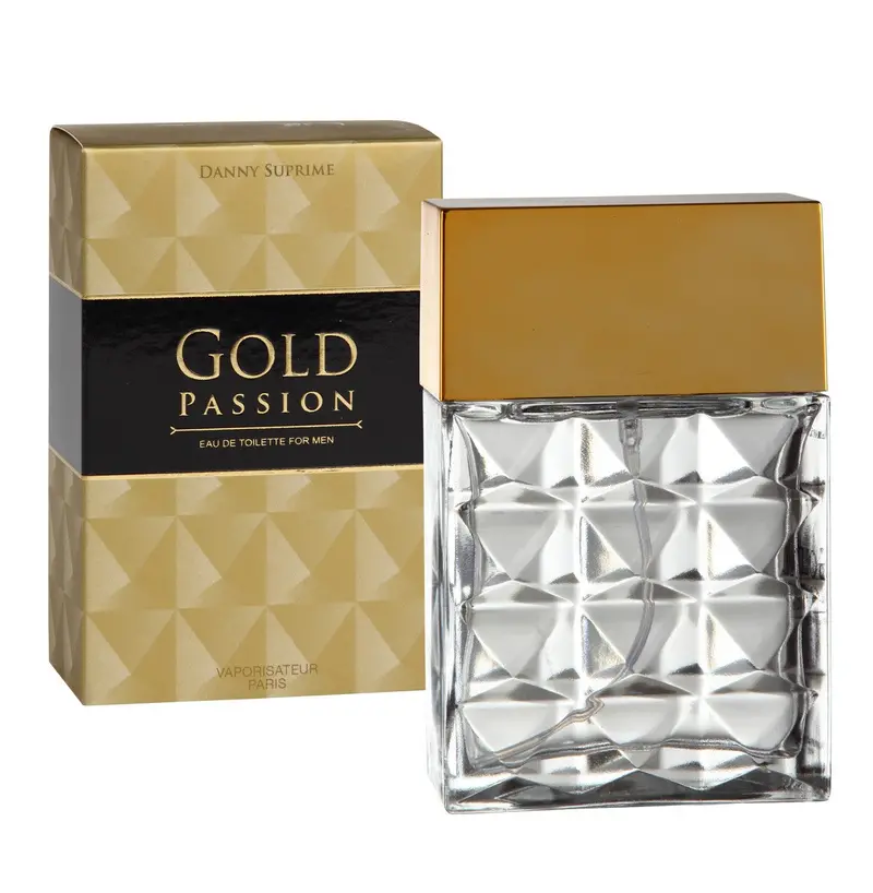Danny Supreme Gold Passion Eau De Toilette – Luxe Amber-Fougère Fragrance, 100 Ml 1