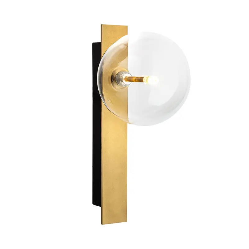 Dark Dew Gold Accent Wall Light 1