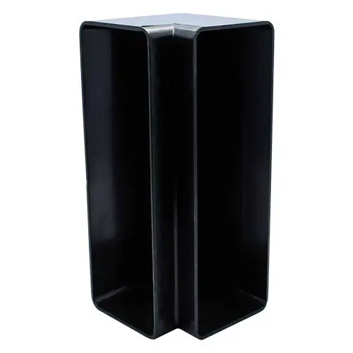 Decorduct Two-Compartment Interior/Exterior Bend – Black 1