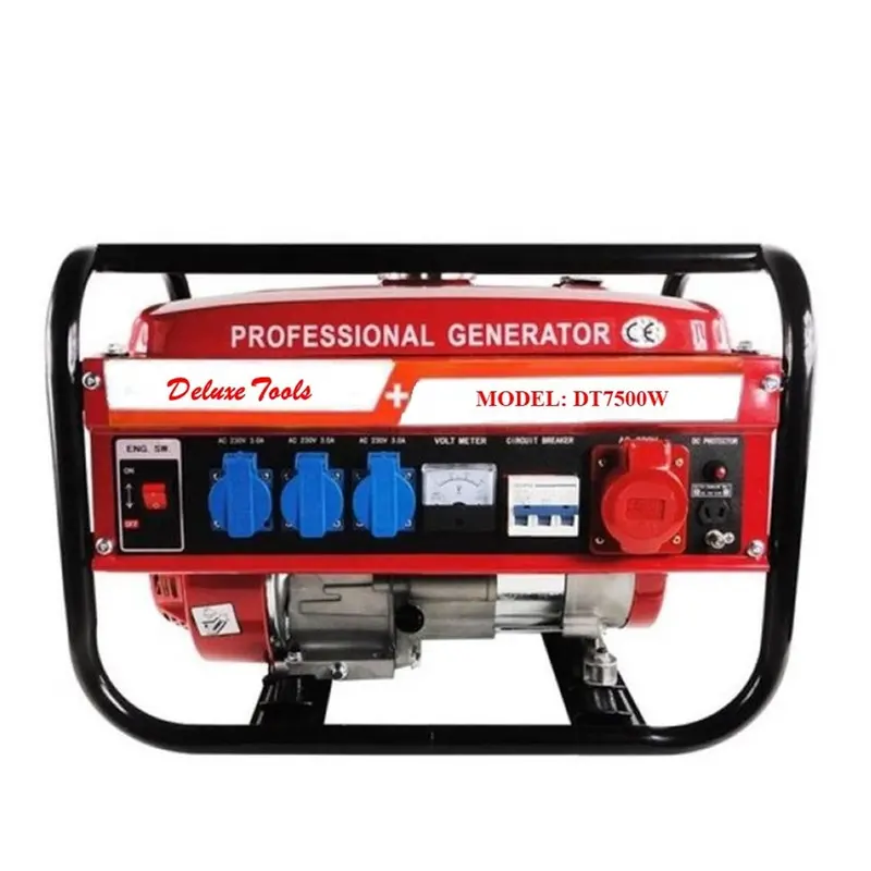 Deluxe Tools Dt-7500W 7.5 Kw Gasoline Generator – Portable Power Source 1