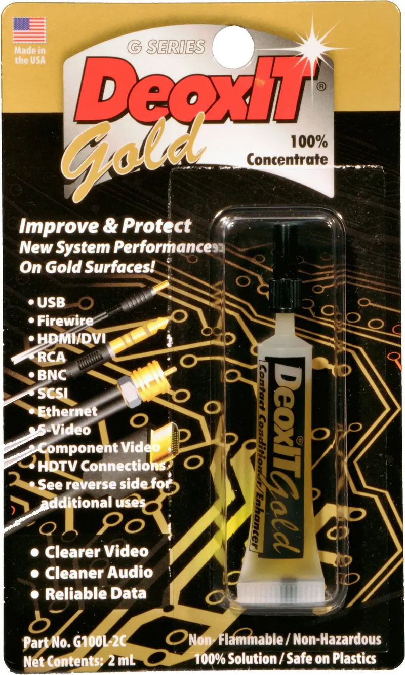 Deoxit Gold Liquid Contact Cleaner – 2 Ml Squeeze Tube 1