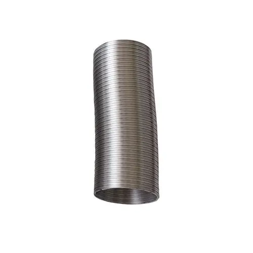 Dewhot Flexible Flue Pipe – 110Mm X 1000Mm Aluminum Liner 1