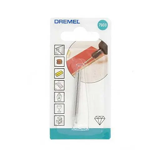 Dremel 2.0Mm Diamond-Tipped Grinding Point For Fine Material Removal (Model 7103) 1