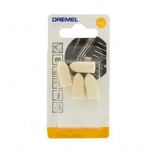 Dremel 422 Polishing Point – 10Mm Tapered Tip 1