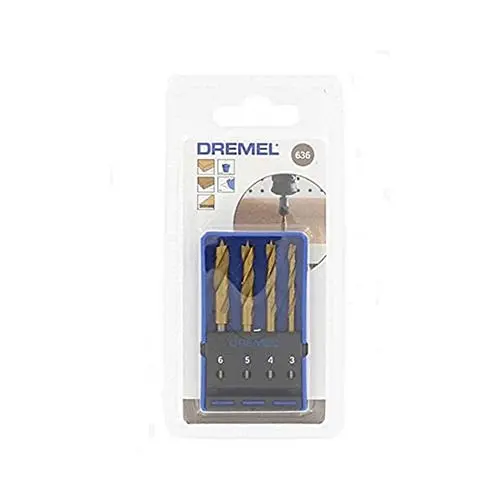 Dremel 636 Wood Drill Bit Set For Rotary Tools 1