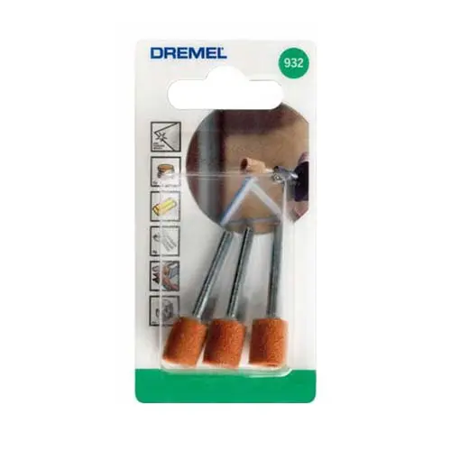 Dremel 932 Aluminum Oxide Grinding Stone – 9.5Mm Diameter, Coarse Grit 1