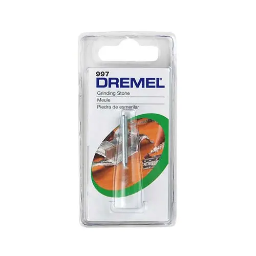 Dremel 997 Aluminum Oxide Grinding Stone – 3.4Mm Diameter 1