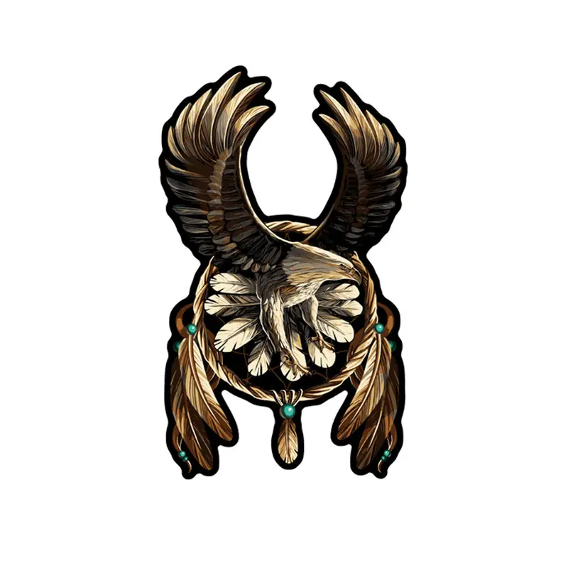 Eagle And Dreamcatcher Fusion Artwork 1