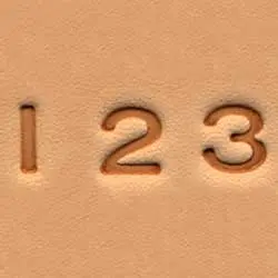 Easy-To-Do Number Stamp Set – 0.6 Cm (1/4") Size 1