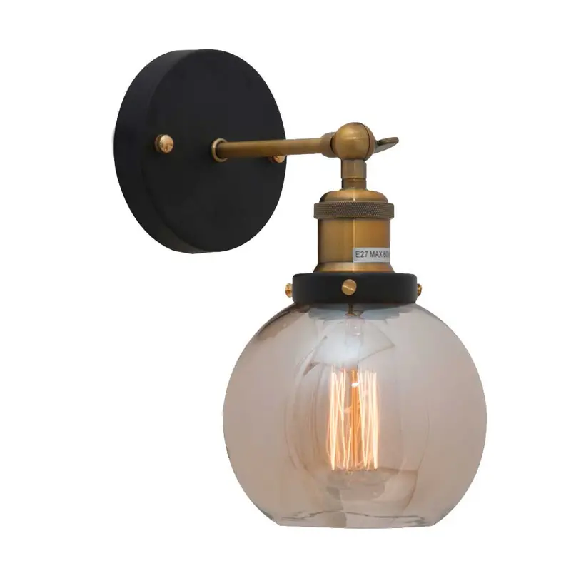 Eglo Elixir Antique Brass Wall Lamp – E27, 60W 1