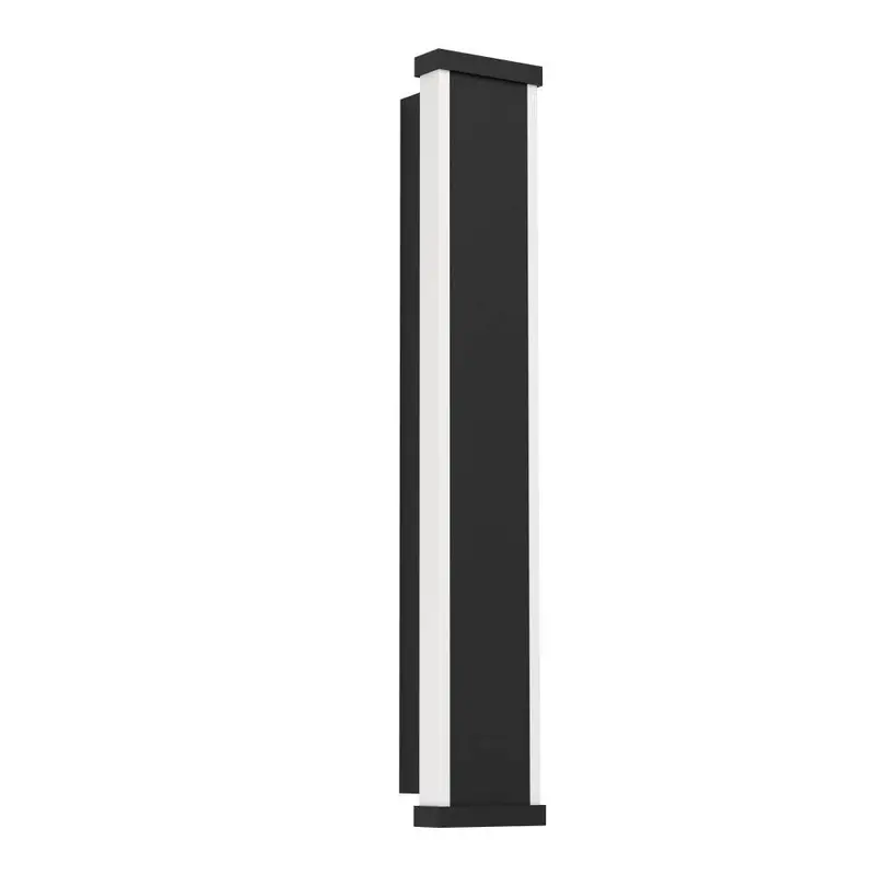 Eglo Neviano Outdoor Wall Light | 3600K Warm White | 1200Lm | Weatherproof Black 1