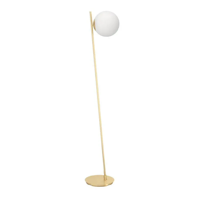 Eglo Rondo4 Floor Lamp | E27 Base | 40W Max | Brushed Brass Accent 1