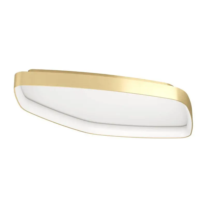 Eglo Vallerosa Dimmable Ceiling Light | 3000K Warm White | 3000Lm | Brushed Brass 1