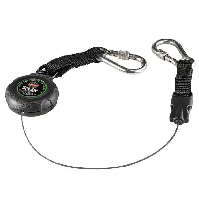 Ergodyne Squids Retractable Tool Lanyard – Compact Self-Coiling Safety Tether 1