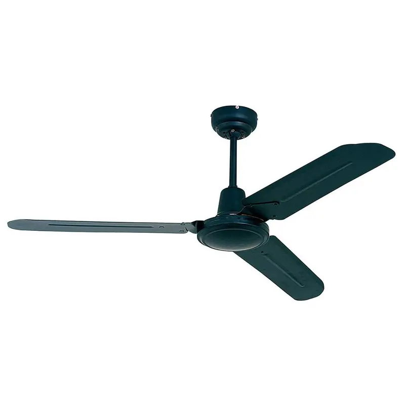 Eurolux 1220Mm Heavy-Duty Ceiling Fan – Matte Black Finish 1