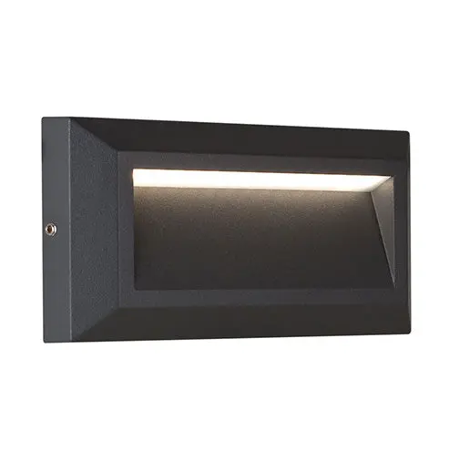 Eurolux Helena Grey Rectangular Led Bulkhead 1