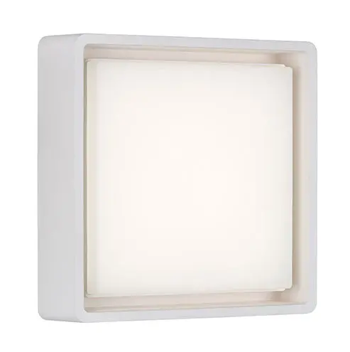 Eurolux Medi Square Frame Bulkhead – Medium-Sized, Black Industrial Style 1