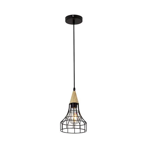 Eurolux Vibrato Black Finish Pendant Light 1