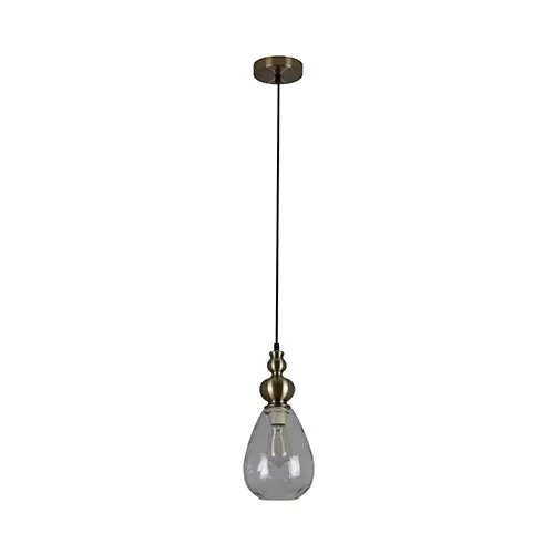Eurolux Victoria Antique Brass Elegant Pendant Light 1