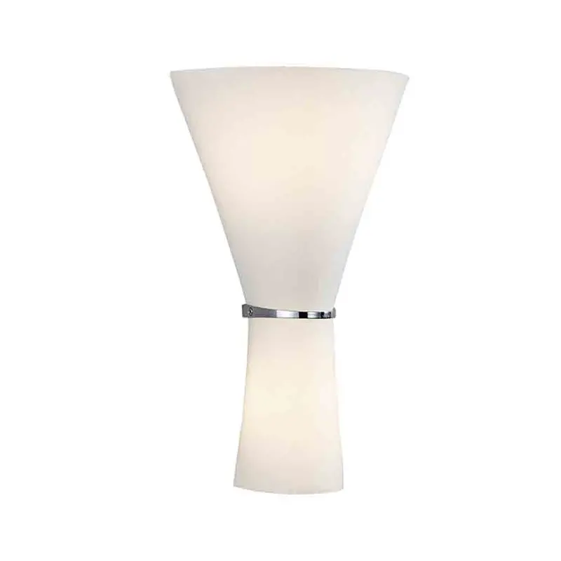 Fan-Shaped Wall Light – Curved Blade Design, Warm White Output 1