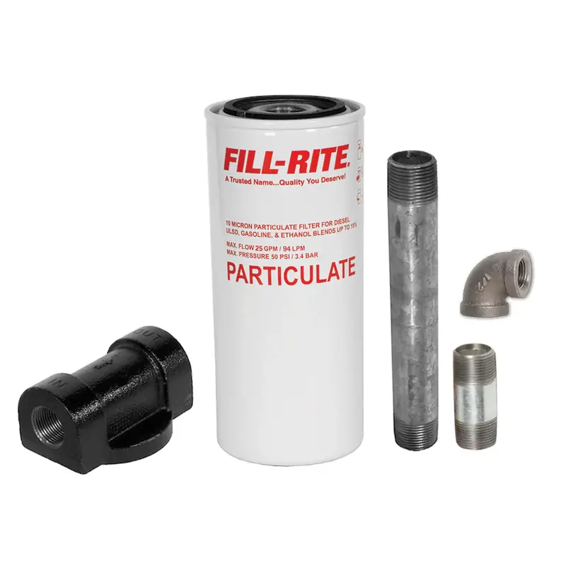 Fill-Rite 3/4-Inch Filter Head Kit With Integrated Fuel Filter 1