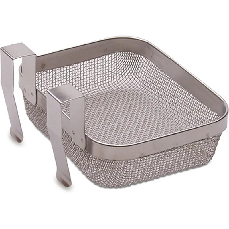 Fine-Mesh Cleaning Basket – 5" × 4" Stainless Steel Filter Tray 1