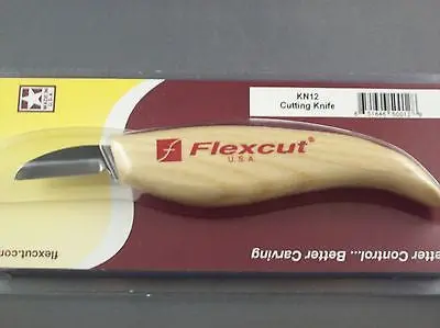 Flexcut Kn12 Cutting Knife — Precision Blade For Controlled Wood Removal 1