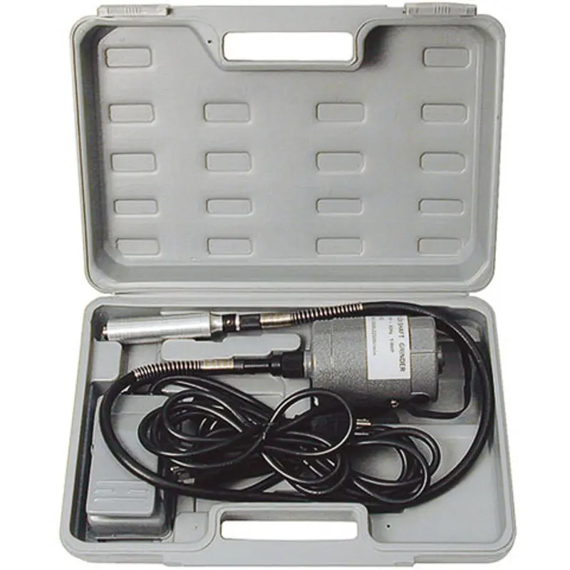 Flexible Shaft Grinder With Chuck And Foot Pedal Switch 1