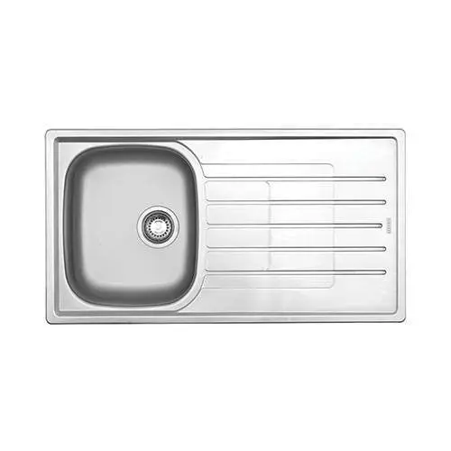 Franke Cascade Cdx611 Stainless Steel Inset Sink – 500 X 925 Mm, Single Bowl 1