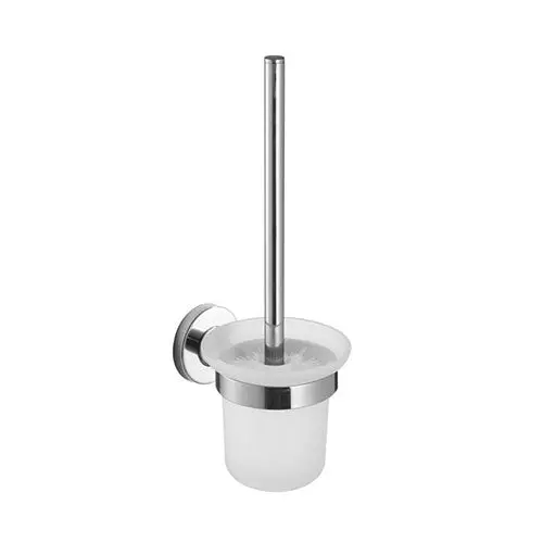 Franke Medius Toilet Brush Set With Holder – Polished Stainless Steel 1