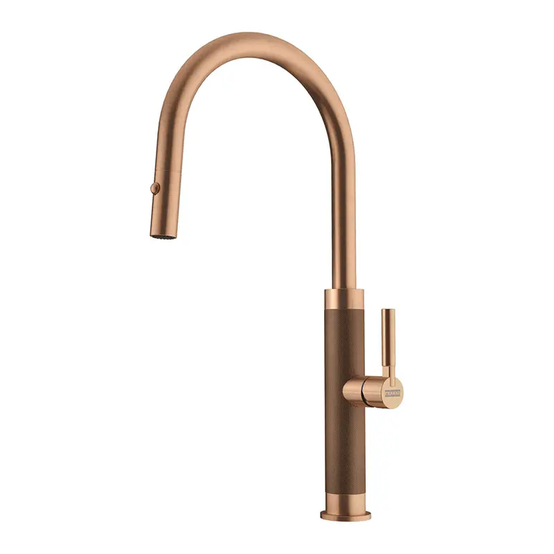 Franke Mythos Masterpiece Retractable Pull-Out Kitchen Tap 1