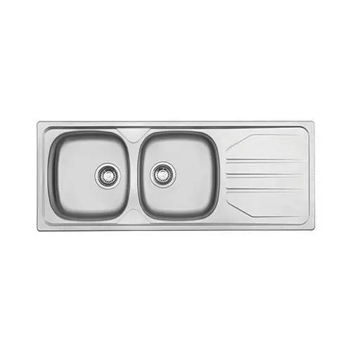 Franke Nouveau Nvn621 Stainless Steel Undermount Double Bowl Sink (460×1160Mm) 1