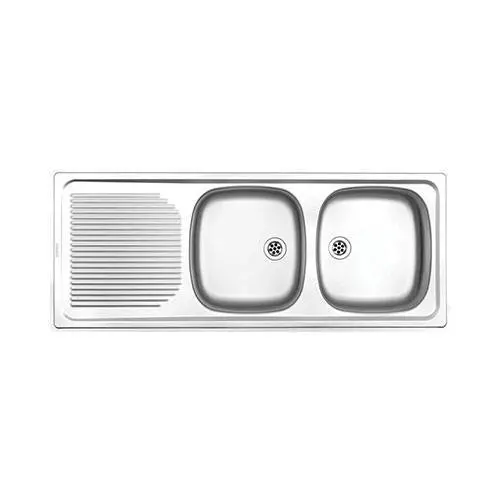 Franke Projectline Pln621 Stainless Steel Undermount Double Bowl Sink (460×1160Mm) 1