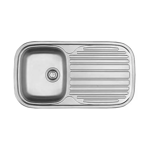 Franke Quinline Qlx611 Stainless Steel Undermount Single Bowl Sink (500×900Mm) 1