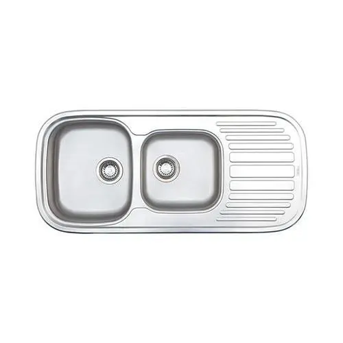 Franke Quinline Qlx621-110 Stainless Steel Undermount Double Bowl Sink (500×1100Mm) 1
