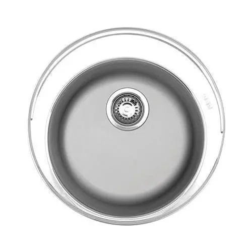 Franke Rondo Rdx610-48 Stainless Steel Undermount Prep Sink (485Mm) 1
