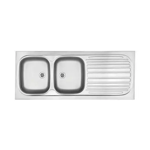 Franke Trendline 721 Stainless Steel Overmount Double End Bowl Sink (535×1200Mm) 1