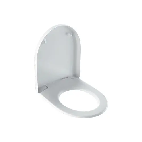 Geberit Icon Soft-Close White Toilet Seat And Lid Set 1