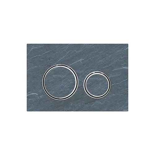 Geberit Sigma21 Dual-Flush Push Button Plate – Mustang Slate Tone 1