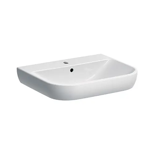 Geberit Smyle 550Mm Wall-Mounted Ceramic Basin – Space-Saving Vanity Unit 1