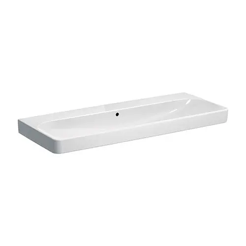 Geberit Smyle Square Wall-Mounted Basin – 1200Mm Width 1