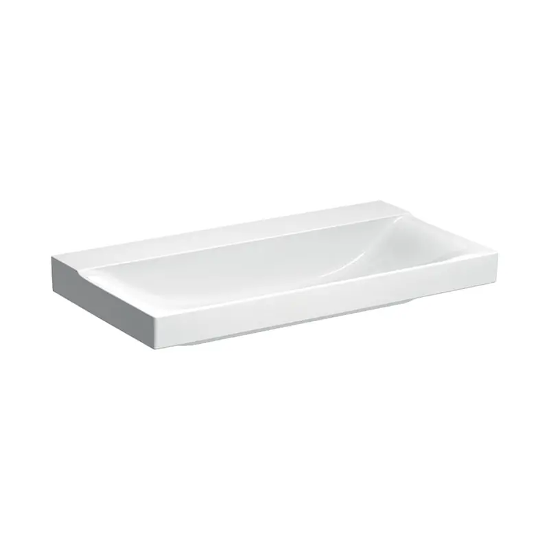 Geberit Xeno² Rectangular Wall-Mounted Basin – 900Mm 1