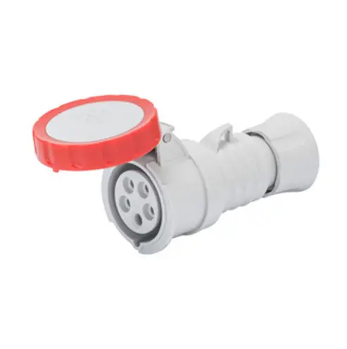 Gewiss Ip67 Straight Industrial Connector – 3P+N+E, 400V, 16A, 6H Rating 1