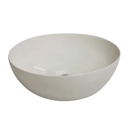 Gia Countertop Bathroom Basin – Sleek White Design 1