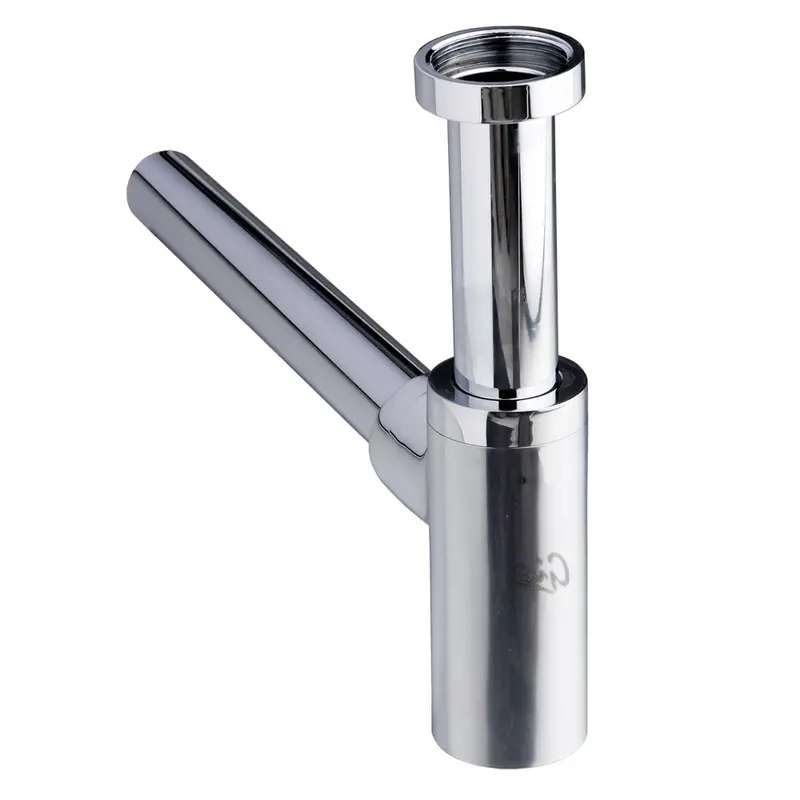 Gio 32X32Mm Chrome Heavy-Duty Round Bottle Trap 1