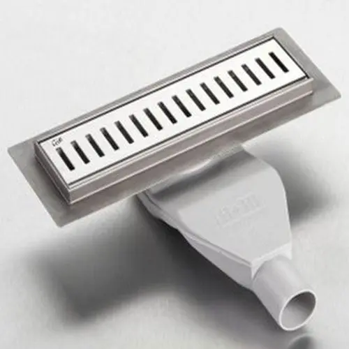 Gio Ladder 250Mm Linear Shower Drain Channel – Polished Chrome 1