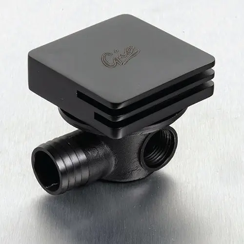 Gio Square Nikki Bath Spout – Matte Black 1